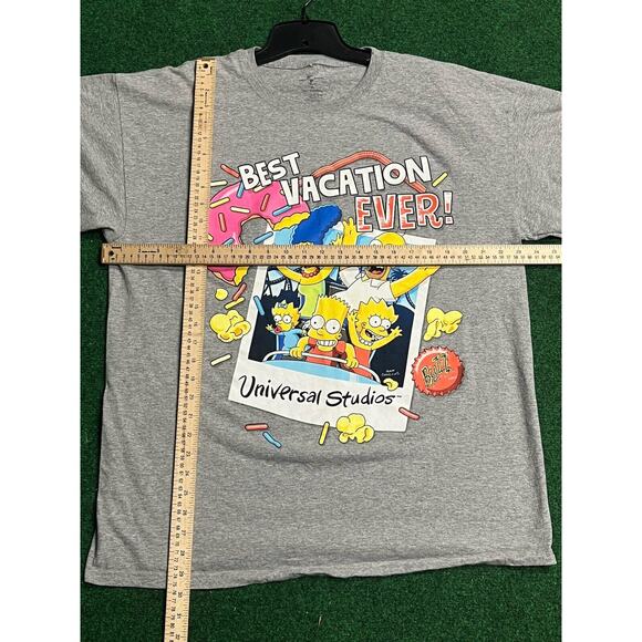 The Simpsons Universal Studios "Best Vacation Ever" Graphic Shirt Size XL - Picture 6 of 6